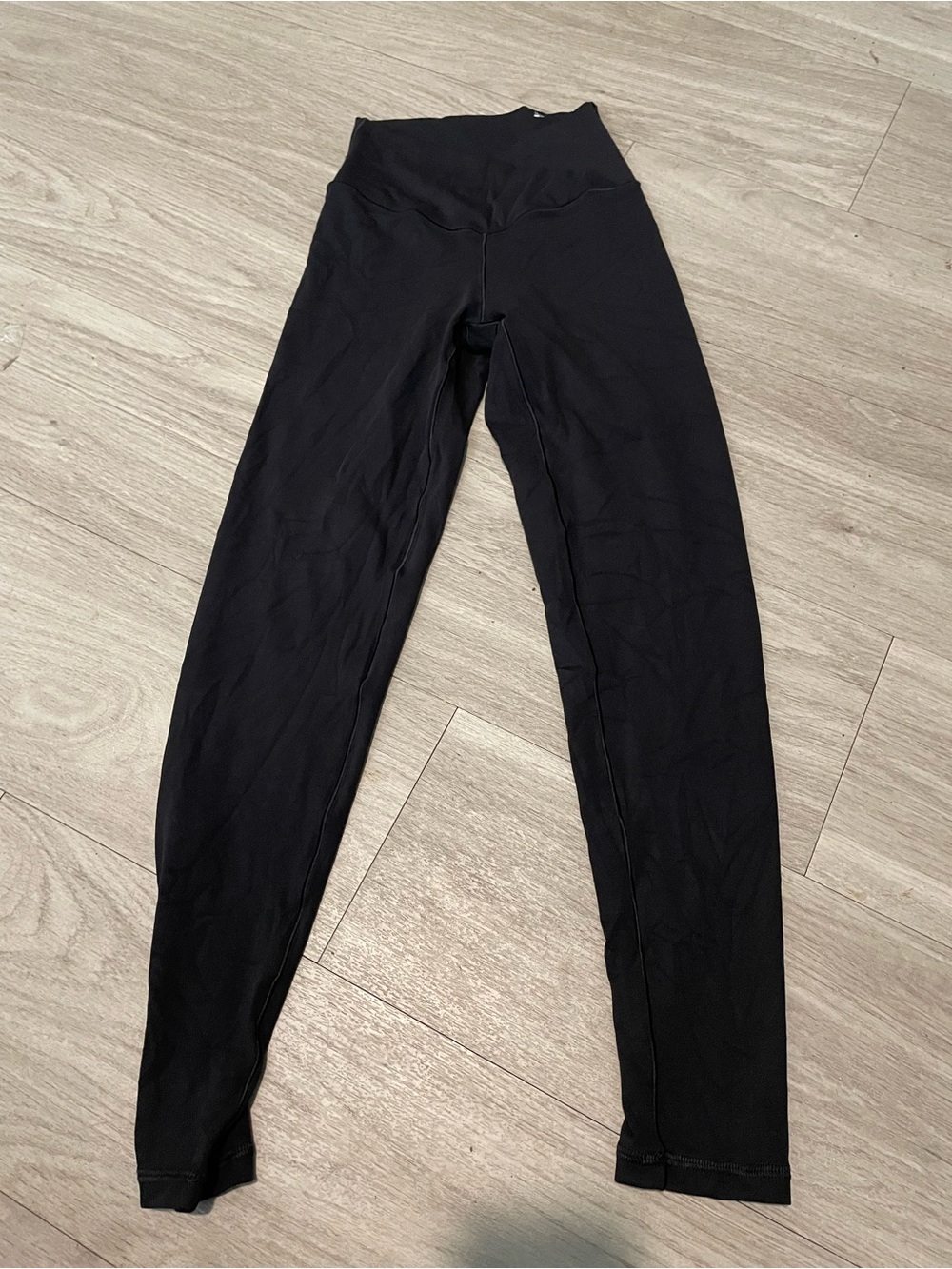 High-Waist Black Women's Leggings